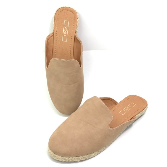 Yoki Shoes - YOKI WILLAS Slip On Slides Mules VEGAN Suede Shoe